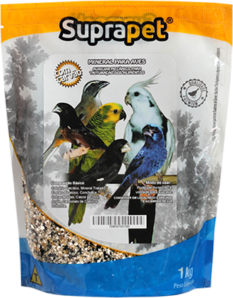 Mineral Para Aves Auxiliar Mecânico para Trituração dos Alimentos - Com Carvão